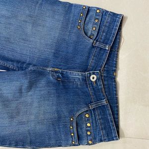 Black stone bootcut/flare jeans