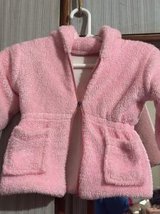 Cute Pink Fleece Jacket