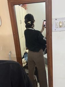 chic H&amp;M brown jeans