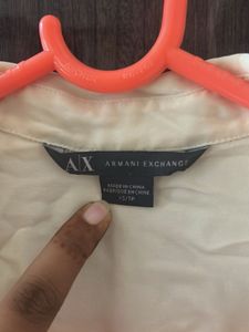 Armani White Shirt