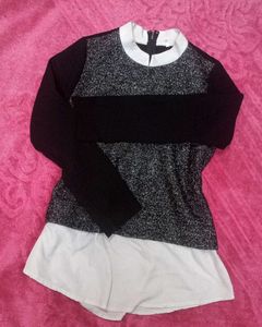 Stylish Layered Look Dress
