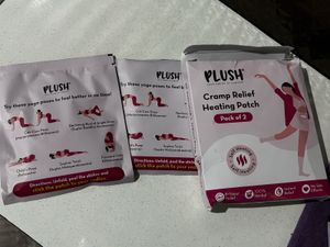 PLUSH Cramp Relief Heating Patch Pack of 2