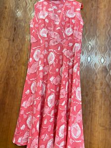 Shirt Style Pink Kurta