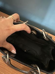 Chic Black Quilted Handbag offer