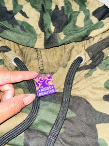 Graphic Camouflage Hoodie