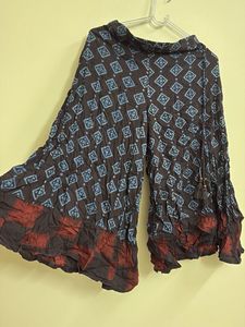 Boho Print Palazzo Pants