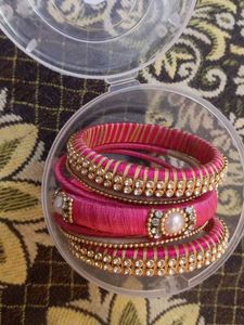 Pink Bangles Set