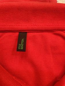 Benetto Classic Red Polo Shirt