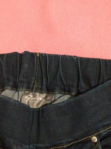 Classic Dark Wash Denim Jeans