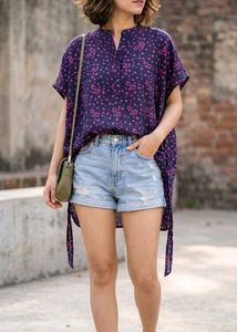 Star Print Breezy Summer Tunic ✨