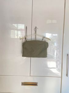 h&m Olive Green Bandeau Top