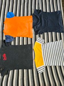 Boys T-Shirt Set of 4 for 7 to 8 years old