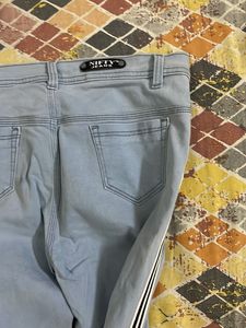 Striped Side Jeans