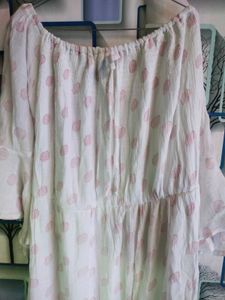 Chic Polka Dot Off-Shoulder Dress
