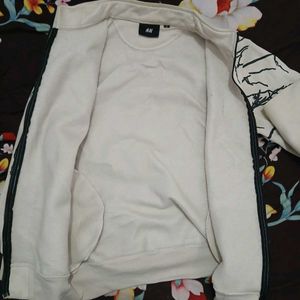 H&amp;M Men's Graphic Zip-Up Jacket