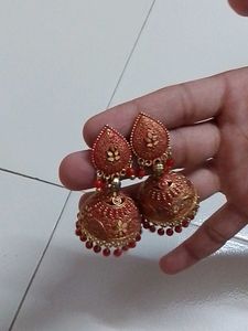 Beautiful Jhumka Earrings Set
