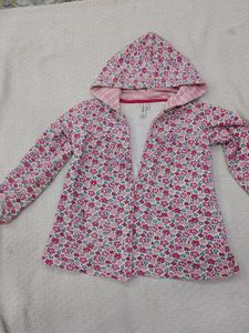 Cute Floral Hoodie Jacket for Girls