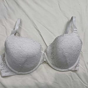 Elegant❤️‍🔥 White Lace Bra