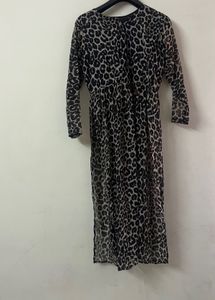 Leopard Print Nyraa cut kurti