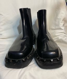 Black Punk  Studded Authentic Garavani Valentino P