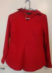 Red Casual Shirt