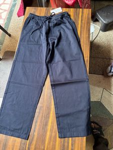 Navy Blue Casual Pants