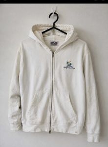 Ron Jon Surf Shop White Zip-Up Hoodie