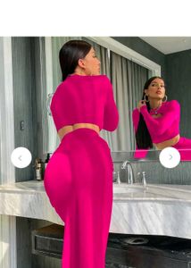 Rajovati Hot Pink Co-ord Set