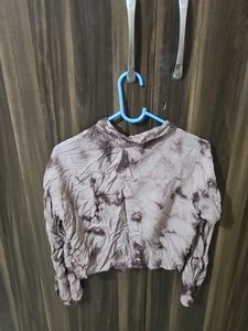 Tie-Dye Crop Top