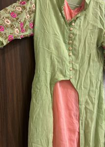 Elegant Light Green Kurta Set