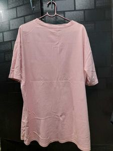Pink 'Attention' Tee