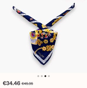 Vintage Celine handkerchief/bandana, pocket square