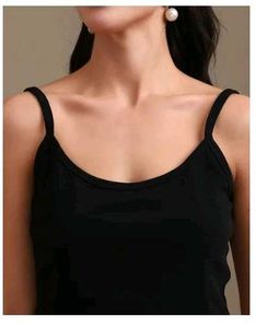 Sleek Black Sleeveless Crop Top