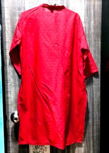 Vibrant Red Kurta