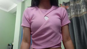 Pink Crop Top - Trendy &amp; Cute