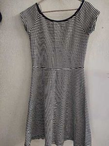 Chic Striped Casual Dress