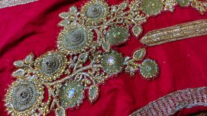 Embellished Red kurti