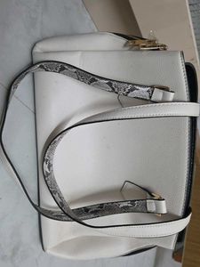 River Island London White Handbag