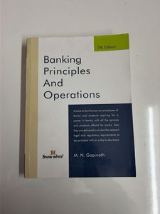 Banking Principles and Operations 7th Ed
