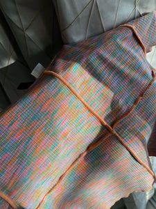 Cropped Multicolor Ribbed Top