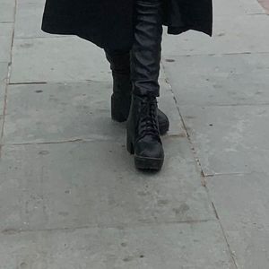 Black Leather Boots