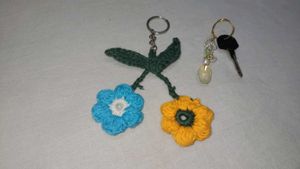 Flower Keychains