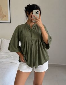 Olive Green Top