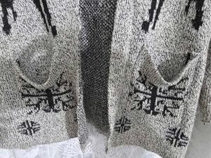 Cozy Reindeer Knit Cardigan