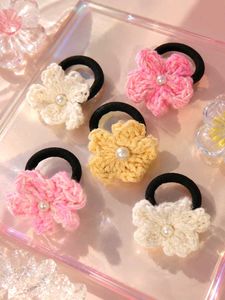 Handmade Flower Hair clips 6 ct