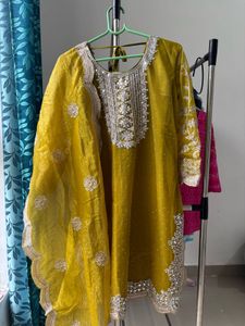 Beautiful Mustard Yellow Kurta Set
