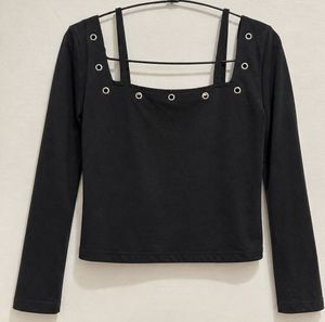 Dressberry Regular Sleeves Women Black Top
