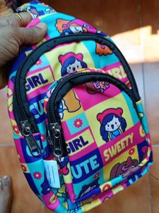Cute Cartoon Print Sling Bag