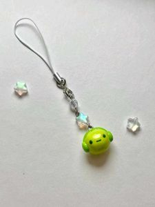 🌱 Cute Smiski Sprout Keychain 💚