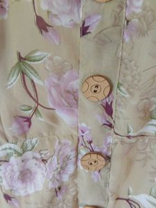 Sheer Floral Blouse